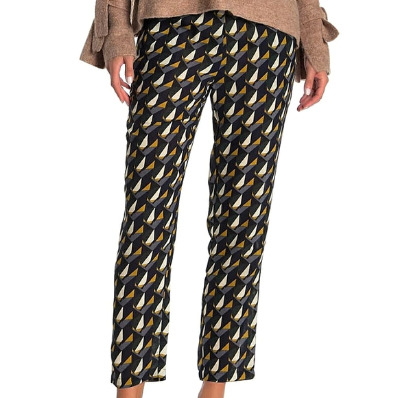 FRNCH Abstract Printed Pants - Picture 2 of 6